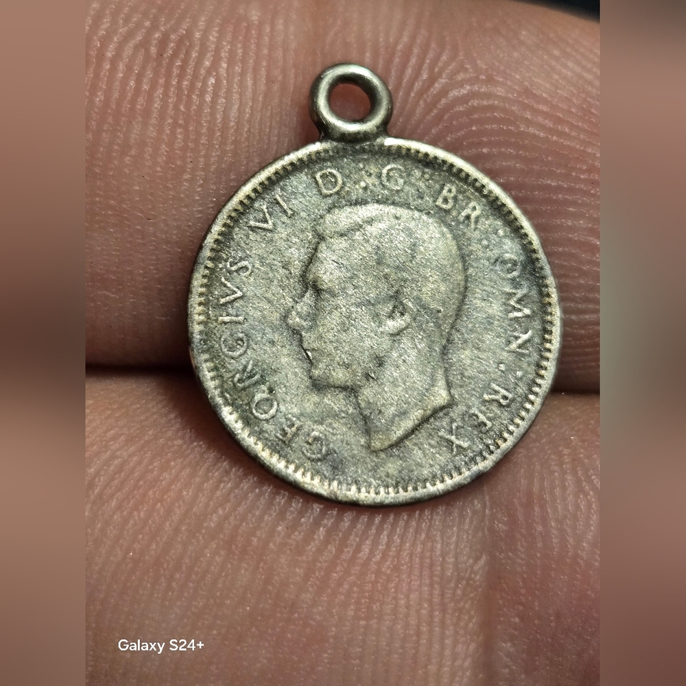 3 PENCE 1943 ROYAUME UNI - ENGLAND GEORGES V MONNAIE en ARGENT.